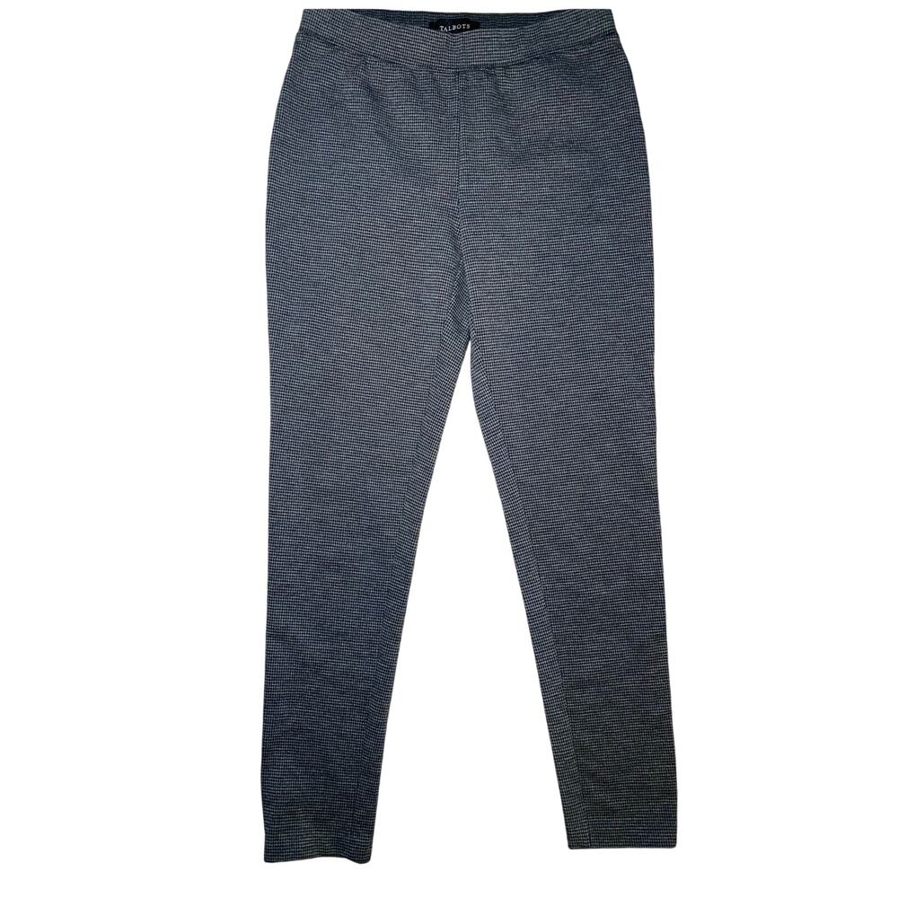 Talbots - Women's Gray & Black Skinny Pants - Size Small